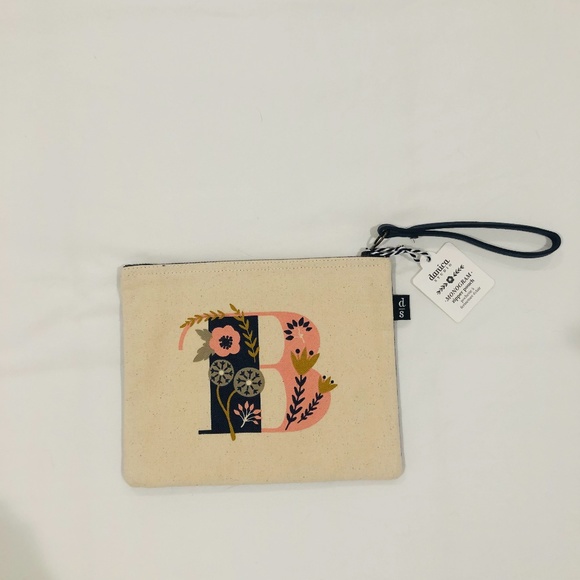 Monogram "B" Zipper Pouch - Picture 2 of 6